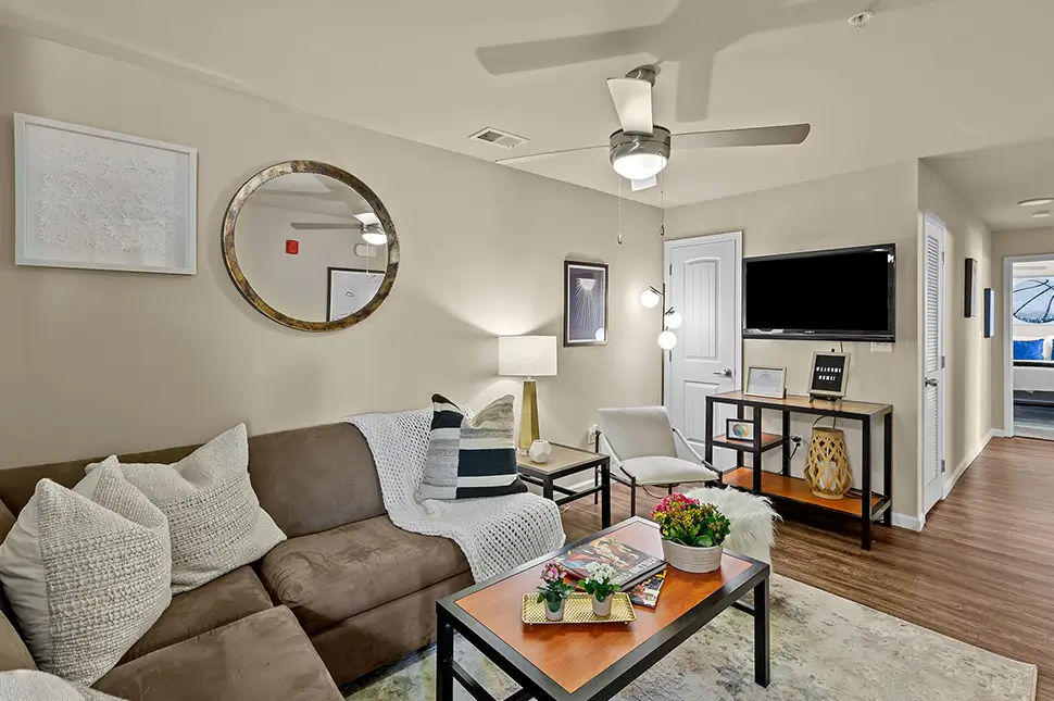 furnished apartment interior