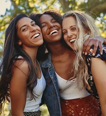 group of diverse young adults